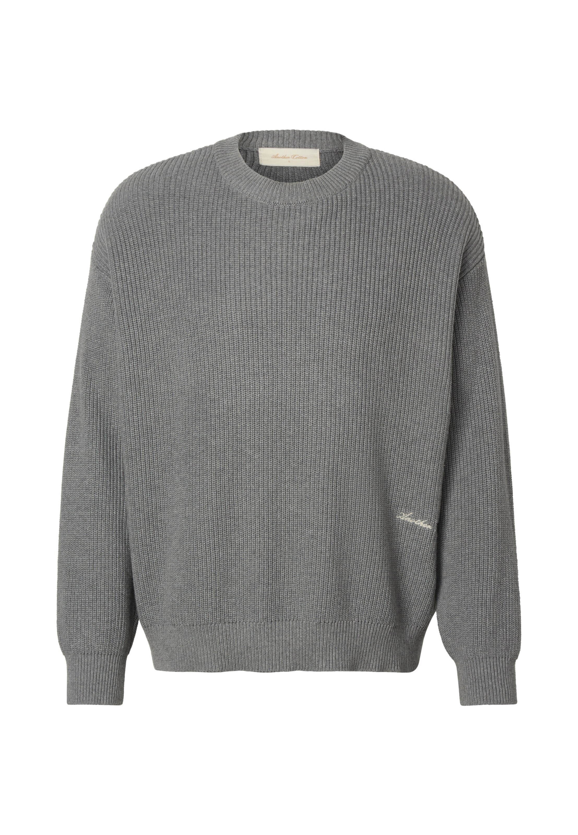Pull-over Another Cotton Lab en gris : devant