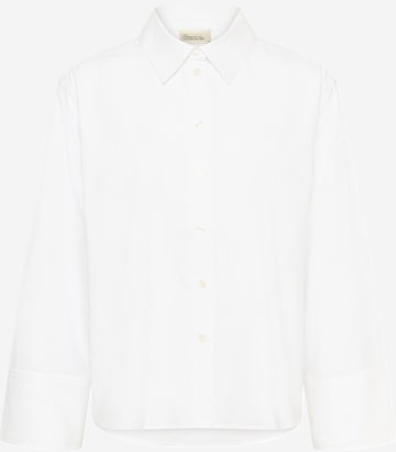 T-shirt 'MWSunna Boxy' My Essential Wardrobe en blanc : devant