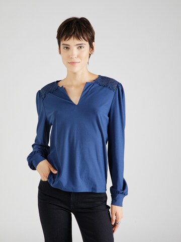 ONLY Bluse 'SILJA' in Blau: predná strana