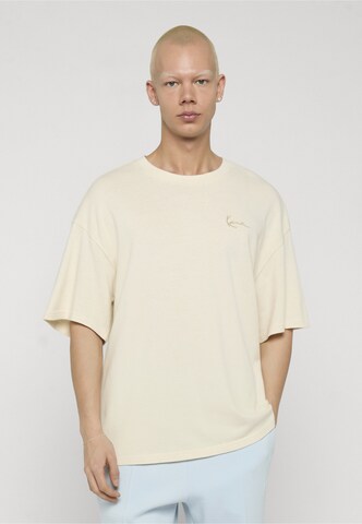 T-Shirt Karl Kani en blanc : devant