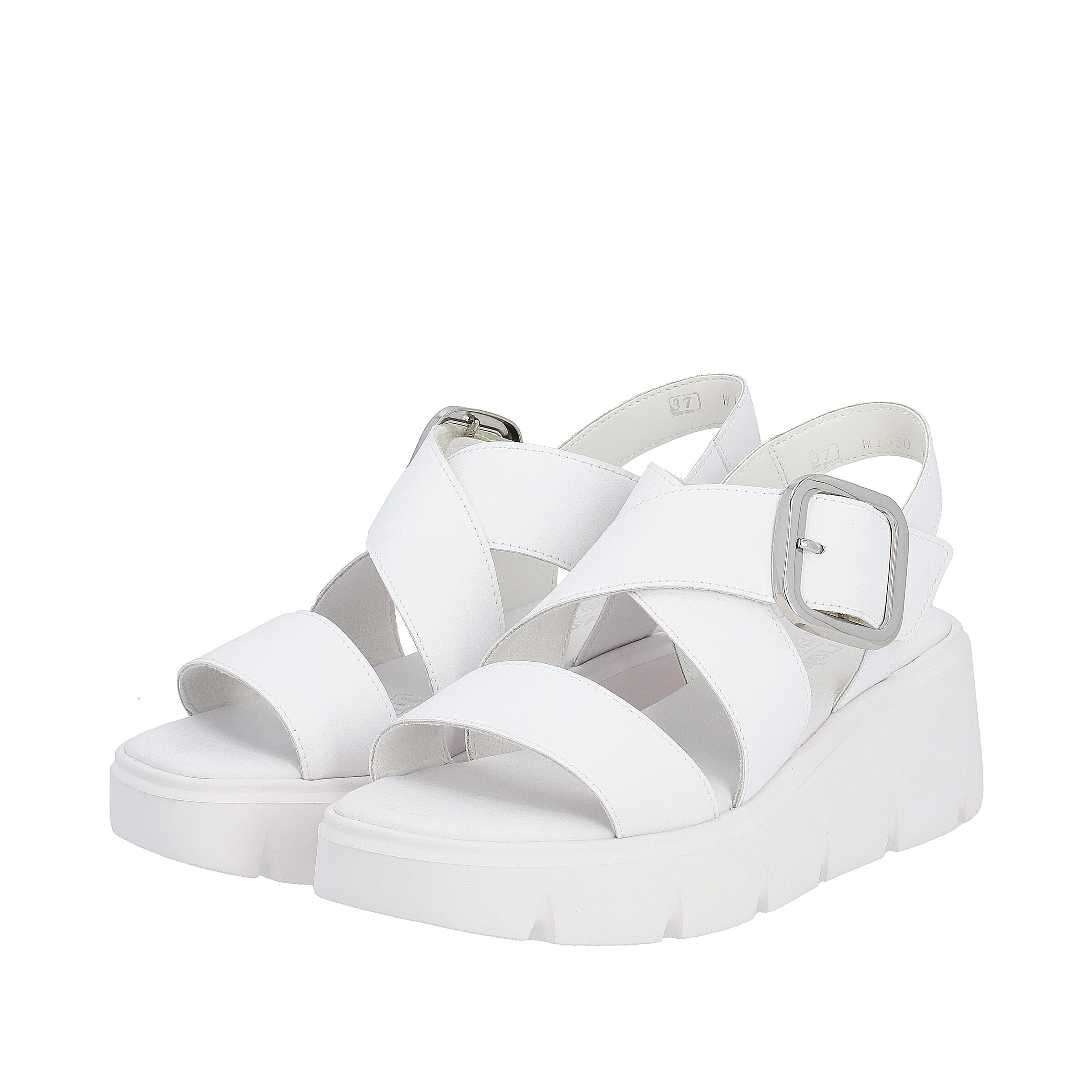 Rieker Sport Strap Sandals ' W1550 ' in White