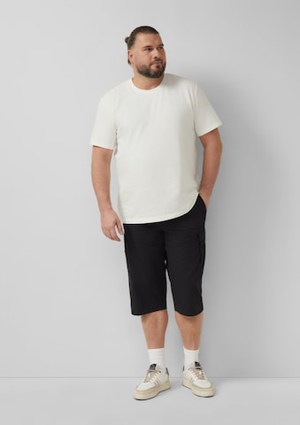 s.Oliver Regular Bermuda ' FILE ' in Schwarz