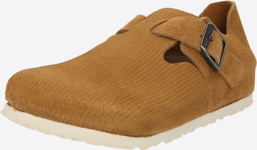 BIRKENSTOCK Slip-in 'London' i brun: framsida