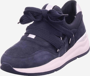JANA Athletic Lace-Up Shoes in Blue: front