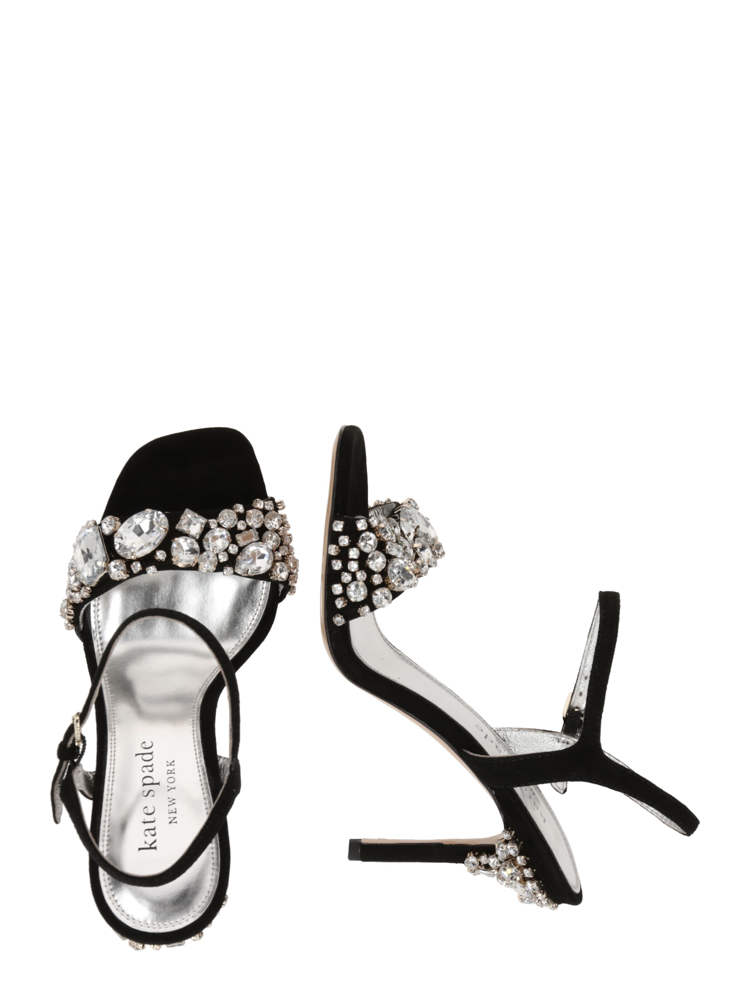 Sandale cu baretă 'Treasure Sandals' de la Kate Spade pe negru