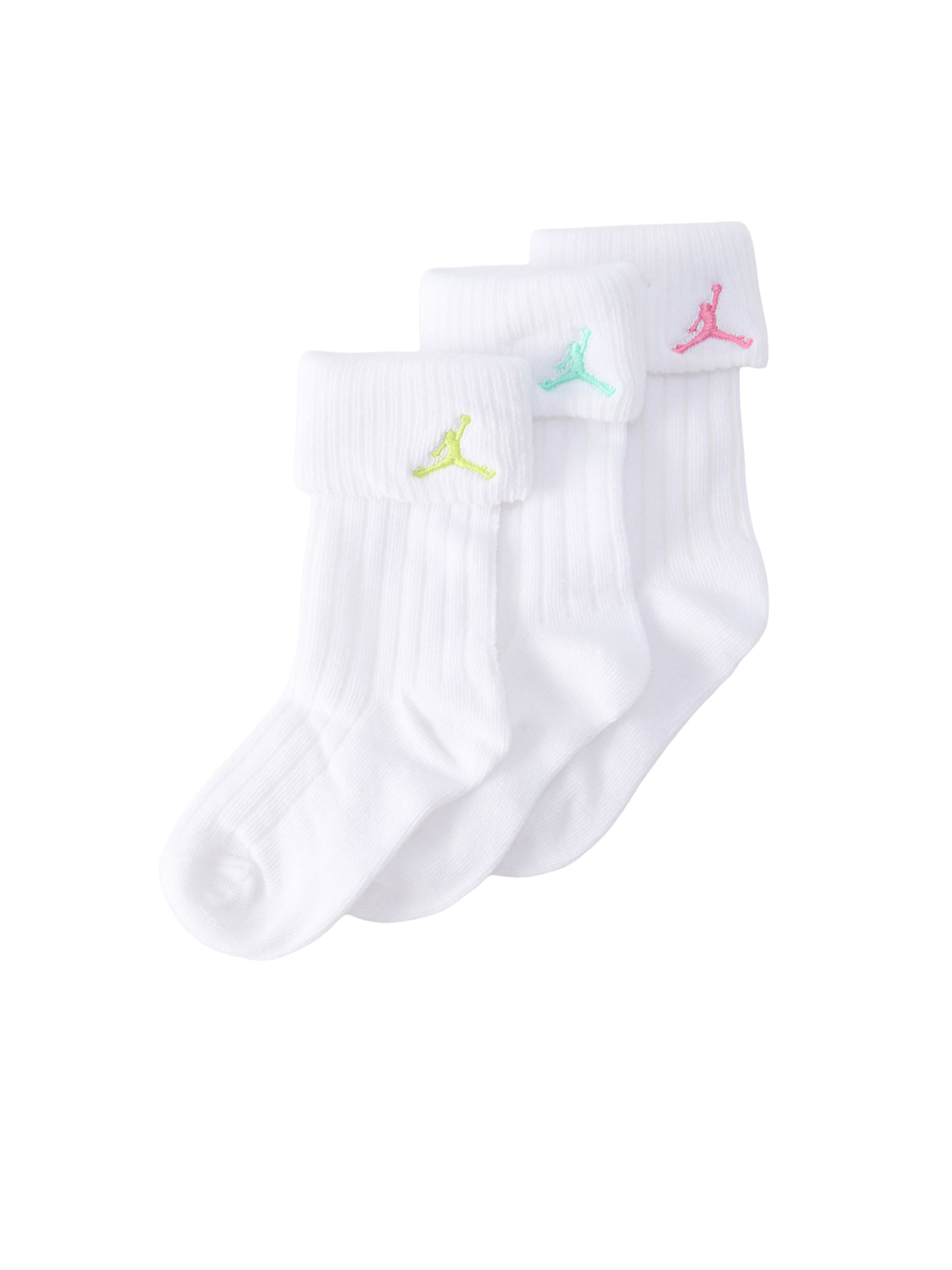 Jordan Socken in Weiß: Vorderseite