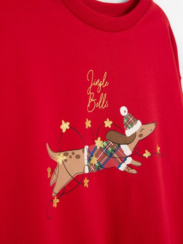 Cool Club Sweatshirt in Rot