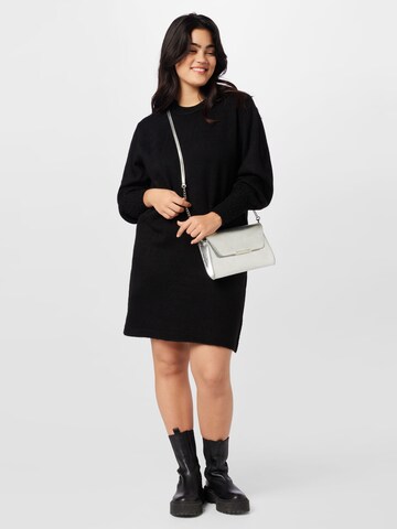 ONLY Curve Knit dress 'ALEXIS' in Black