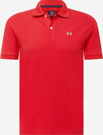 La Martina Poloshirt in Rot: predná strana