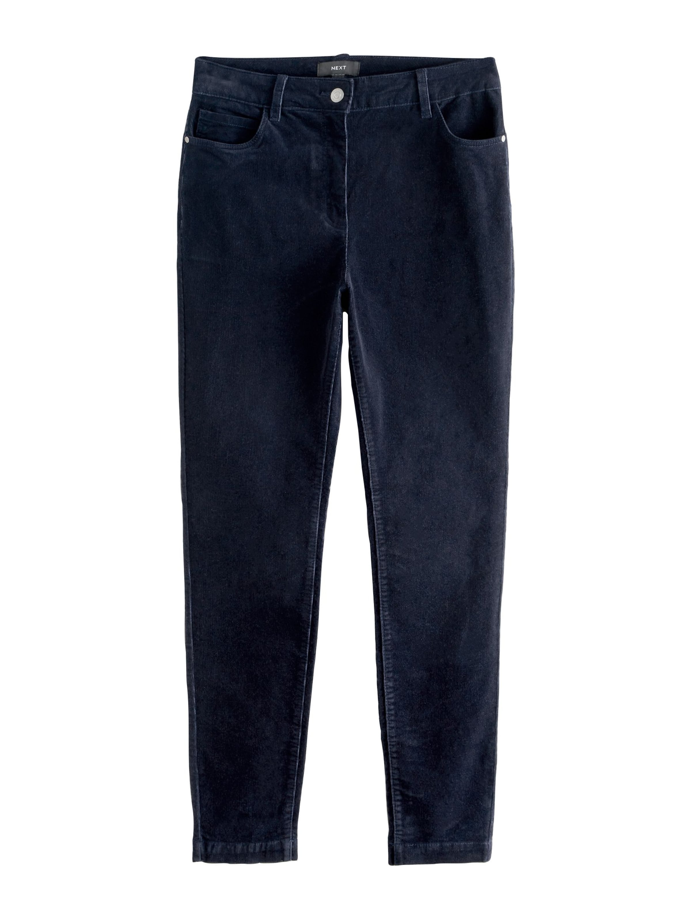 Skinny Pantaloni de la Next pe albastru: față