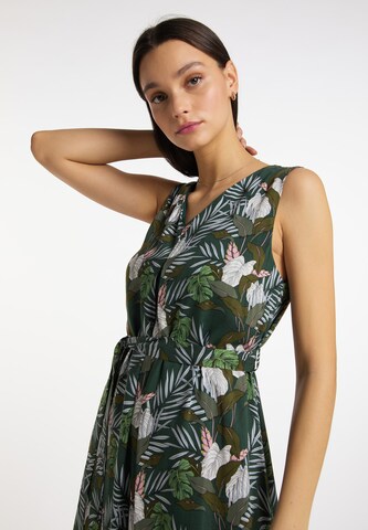 Usha Dress in Green