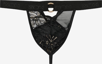 WOH Slip 'Pure Seduction' - fekete: elől