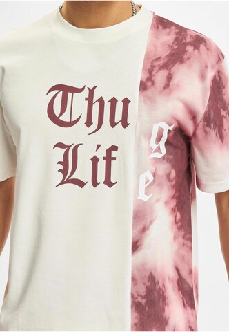 Thug Life Shirt 'Underground' in Wit