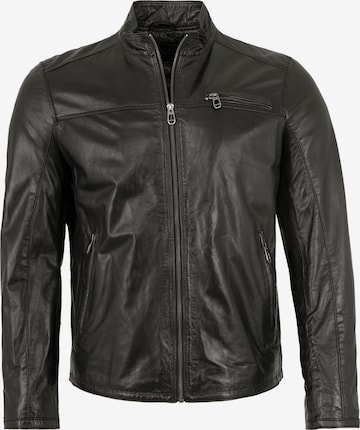 MILESTONE Übergangsjacke 'MS-Marco' in Schwarz: Vorderseite