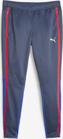 PUMA Slimfit Sportbroek in Blauw: voorkant