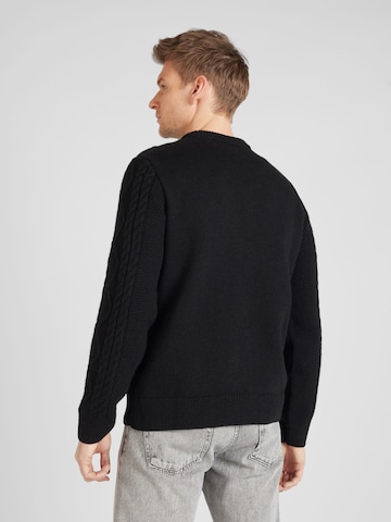 River Island Pullover in Schwarz