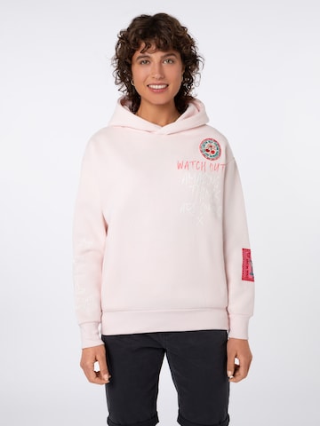 Eight2Nine Sweatshirt in Pink: front