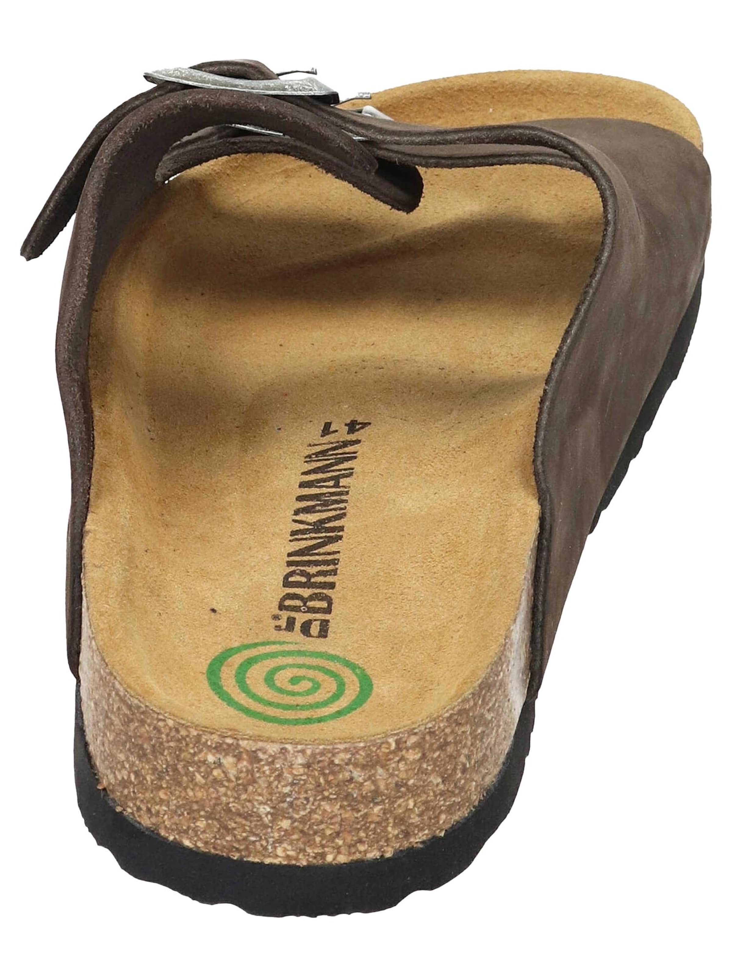 DR. BRINKMANN Mules 'Bonillo' in Brown