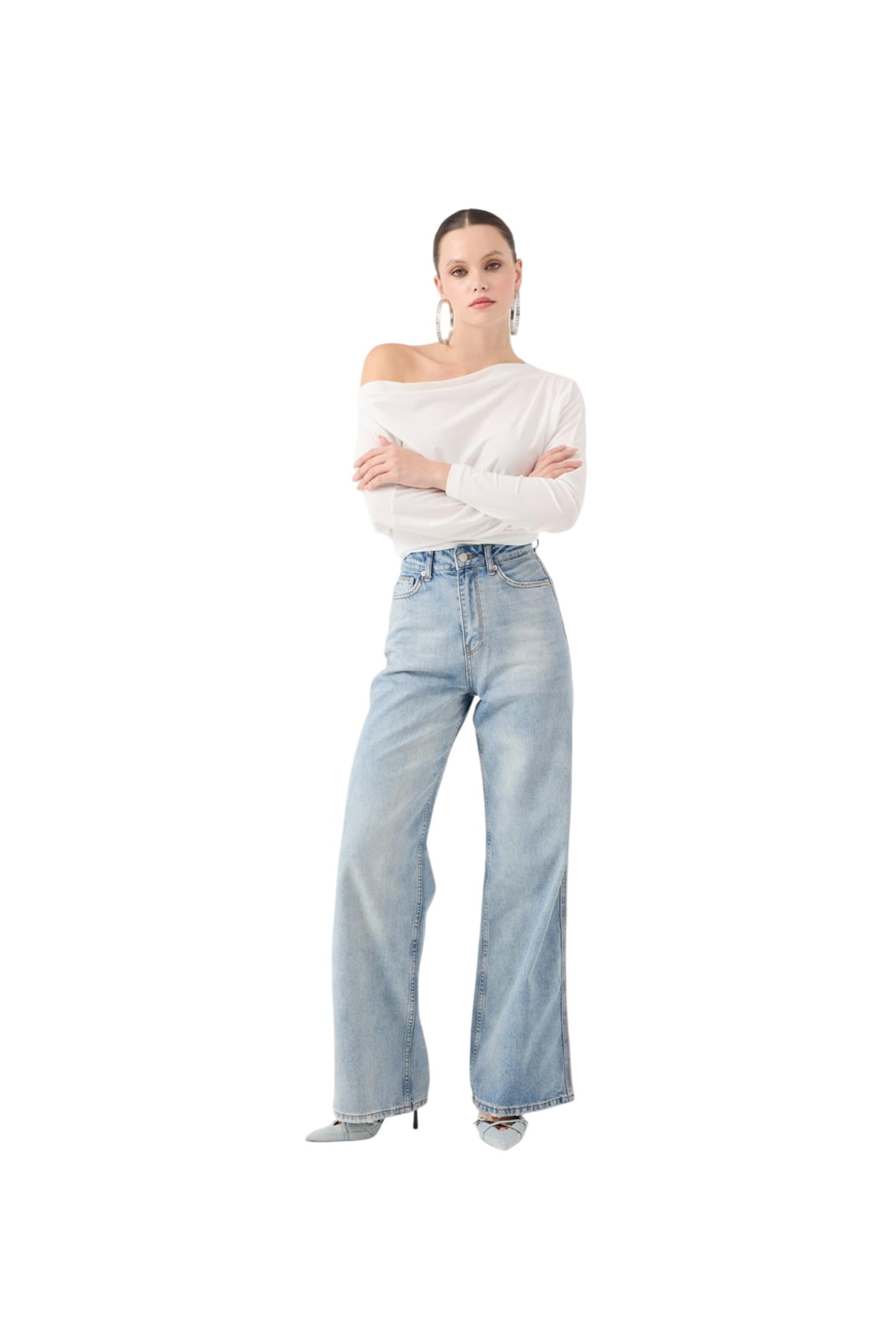 HOLLY LOLLY Blouse in White