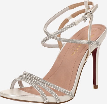 Sandalo con cinturino 'Women Sandals' di Tamaris in argento: frontale