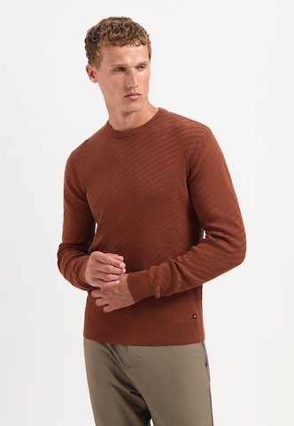 Pull-over No Excess en marron : devant