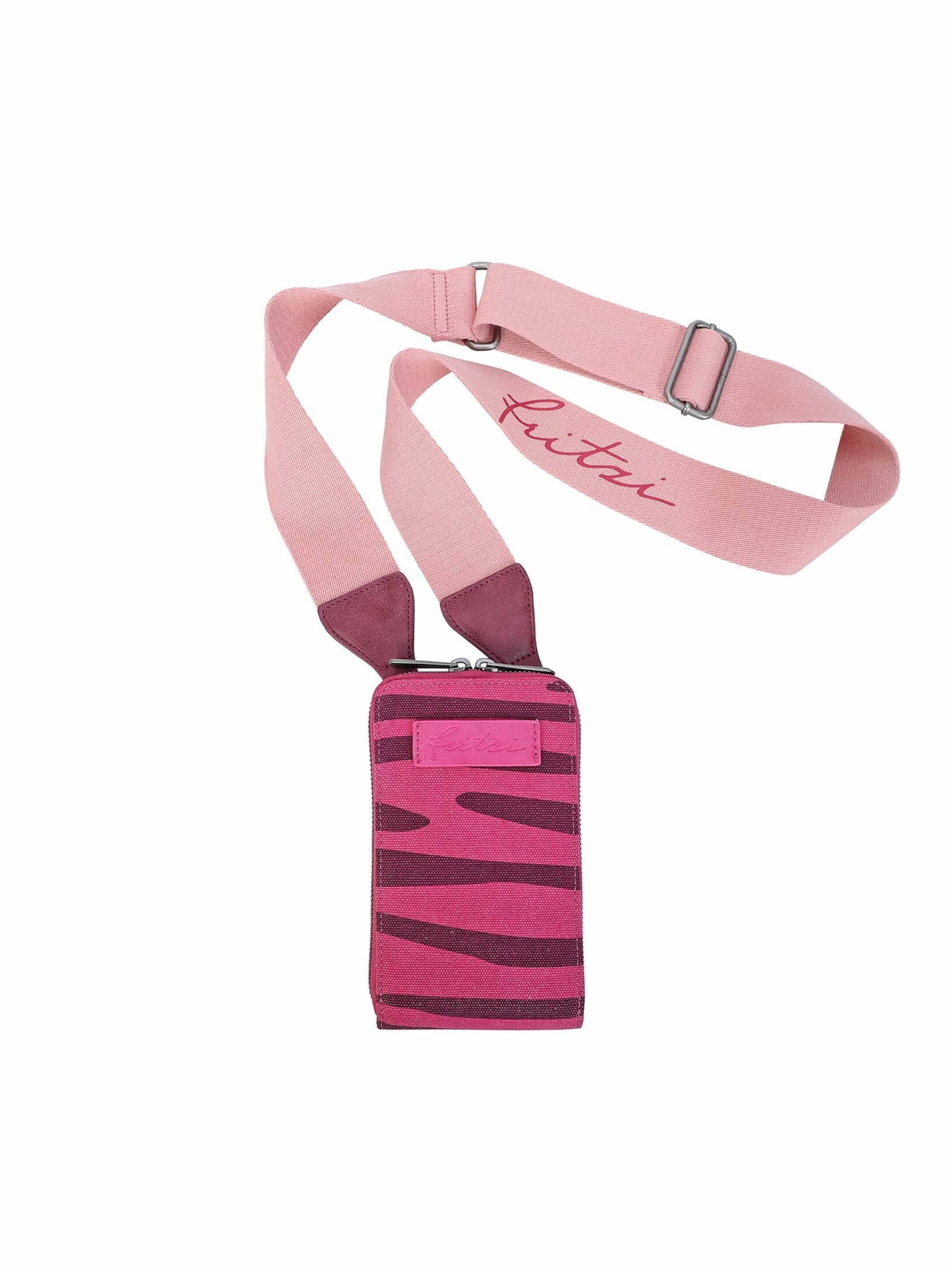 Custodia per smartphone 'Izzy' di Fritzi aus Preußen in rosa: frontale