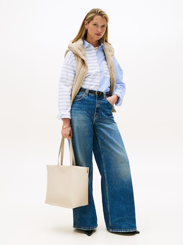 TOMMY HILFIGER Шоппер в Бежевый