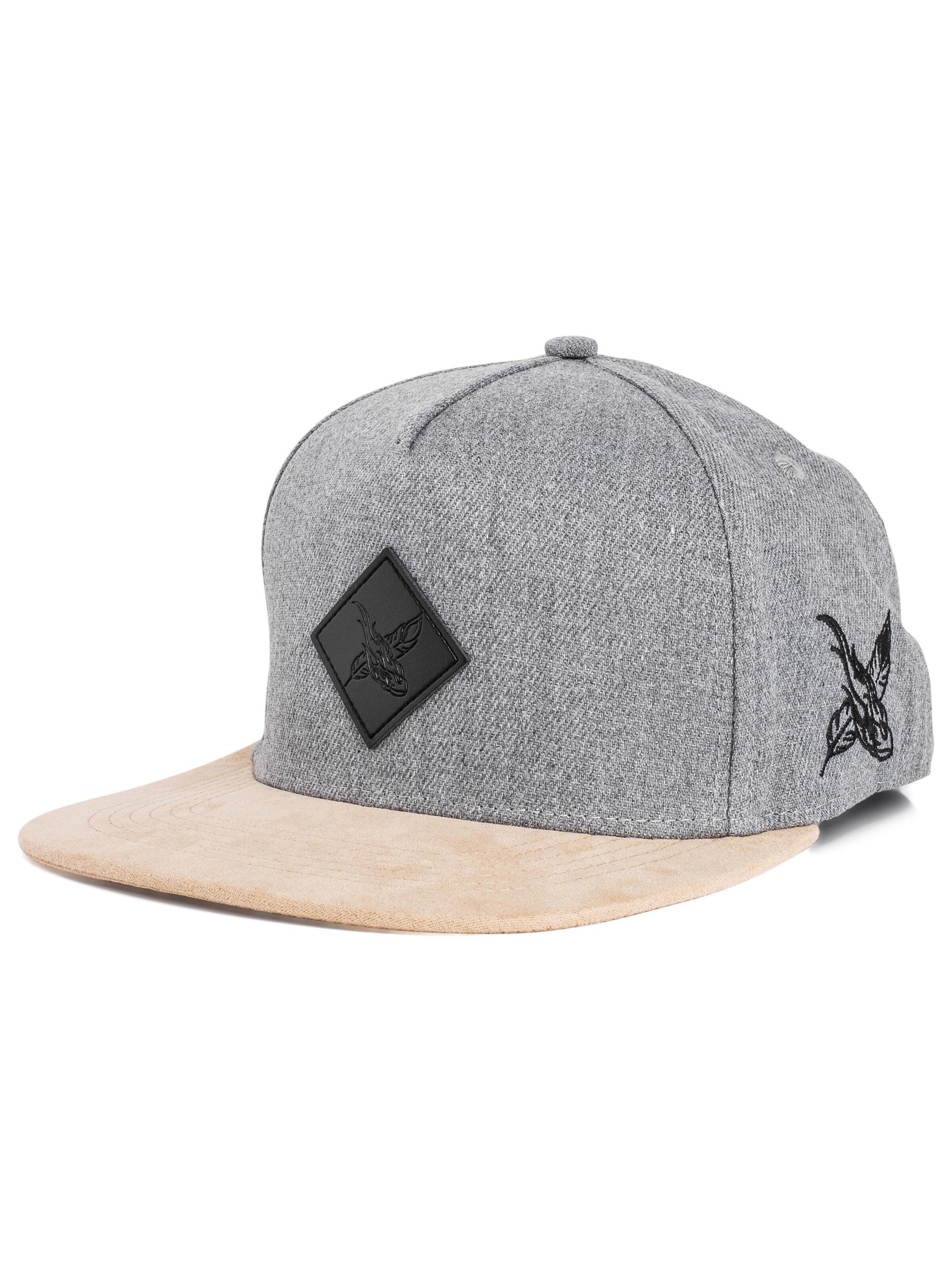 Blackskies Cap 'Port' in Grey: front