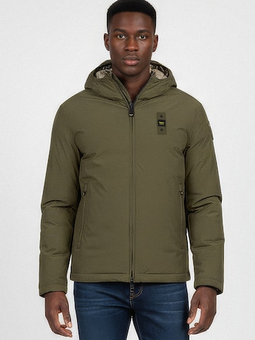 Blauer Jacke 'Ballard' in Grün: Vorderseite