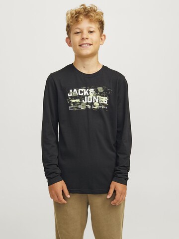 Jack & Jones Junior Shirt in Schwarz: Vorderseite