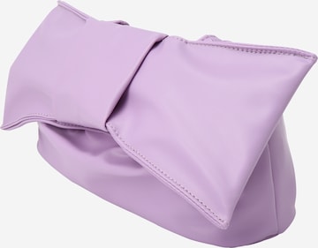 Nasty Gal Clutch in Purple: front