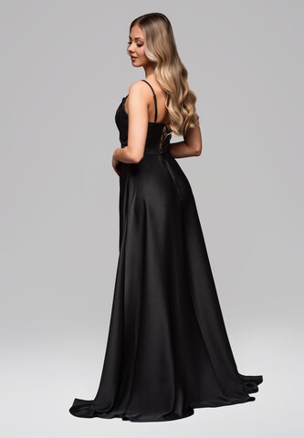 Robe de soirée Ombre en noir
