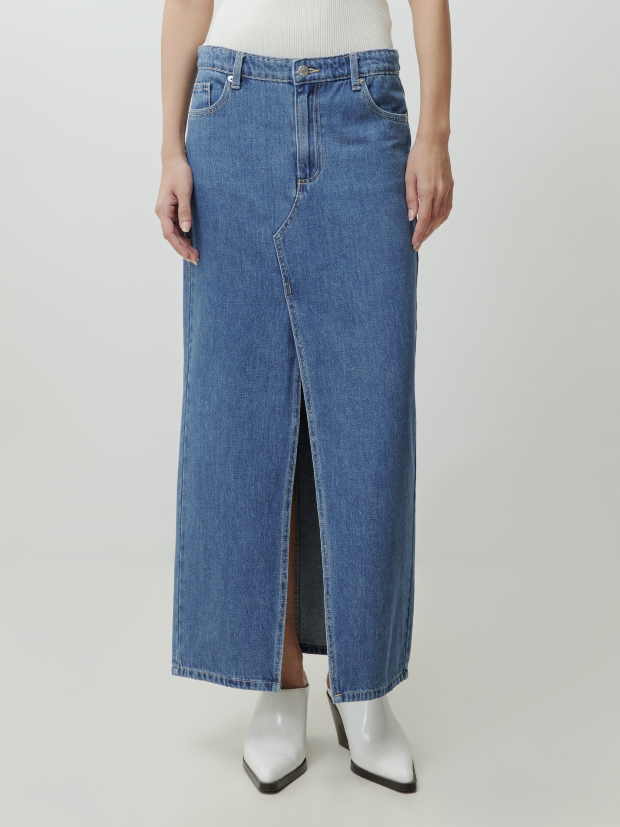 EDITED Produkter Nederdel 'Yu' blue denim