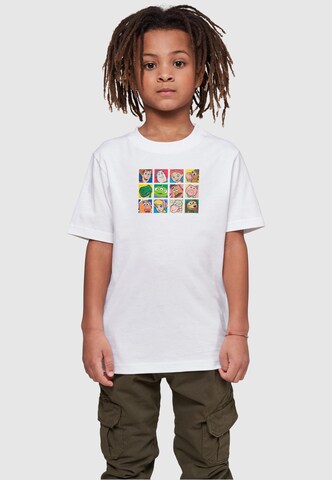 T-Shirt 'Toy Story - Character Squares' ABSOLUTE CULT en blanc : devant