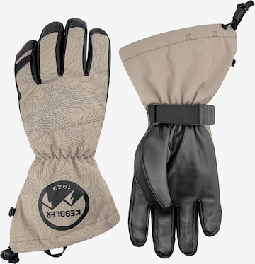 KESSLER Fingerhandschuhe in Grau: Vorderseite
