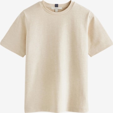 T-shirt Next en beige : devant