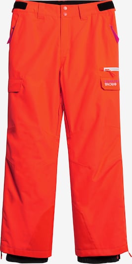 Superdry Pantalon outdoor 'Ultimate Rescue' en rouge feu / noir, Vue avec produit