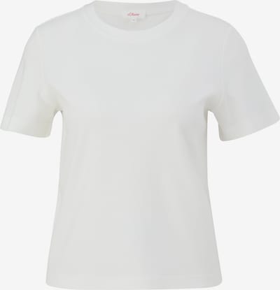 s.Oliver T-shirt en blanc, Vue avec produit
