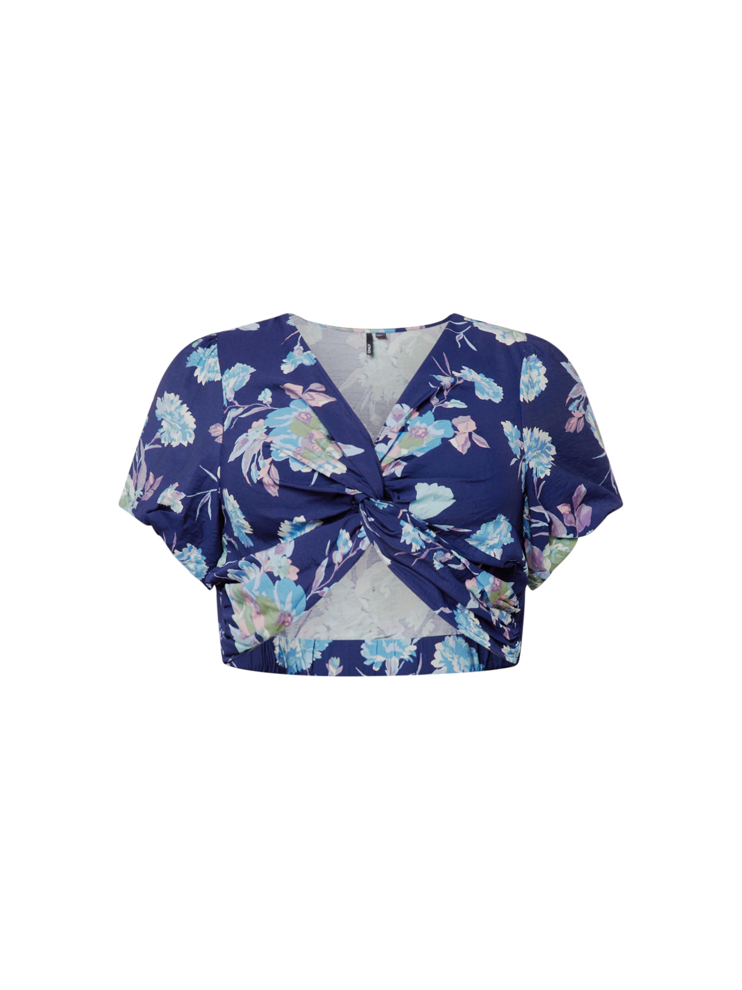 ONLY Curve Футболка 'MATE' в Синий: спереди