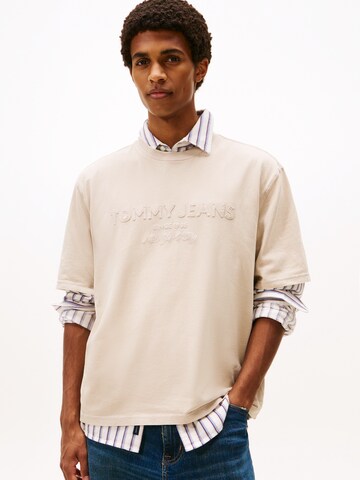 Tommy Jeans Bluser & t-shirts '90S NEW CLASSICS' i beige: forside
