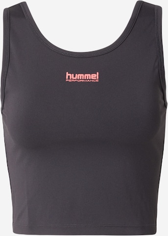 Hummel Sporttop 'Hiit Intensity' in Zwart: voorkant