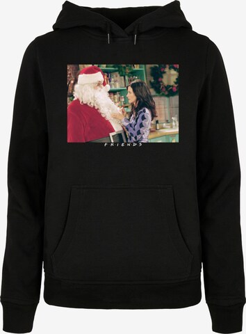 ABSOLUTE CULT Sweatshirt 'Friends - Santa Chandler' in Zwart: voorkant