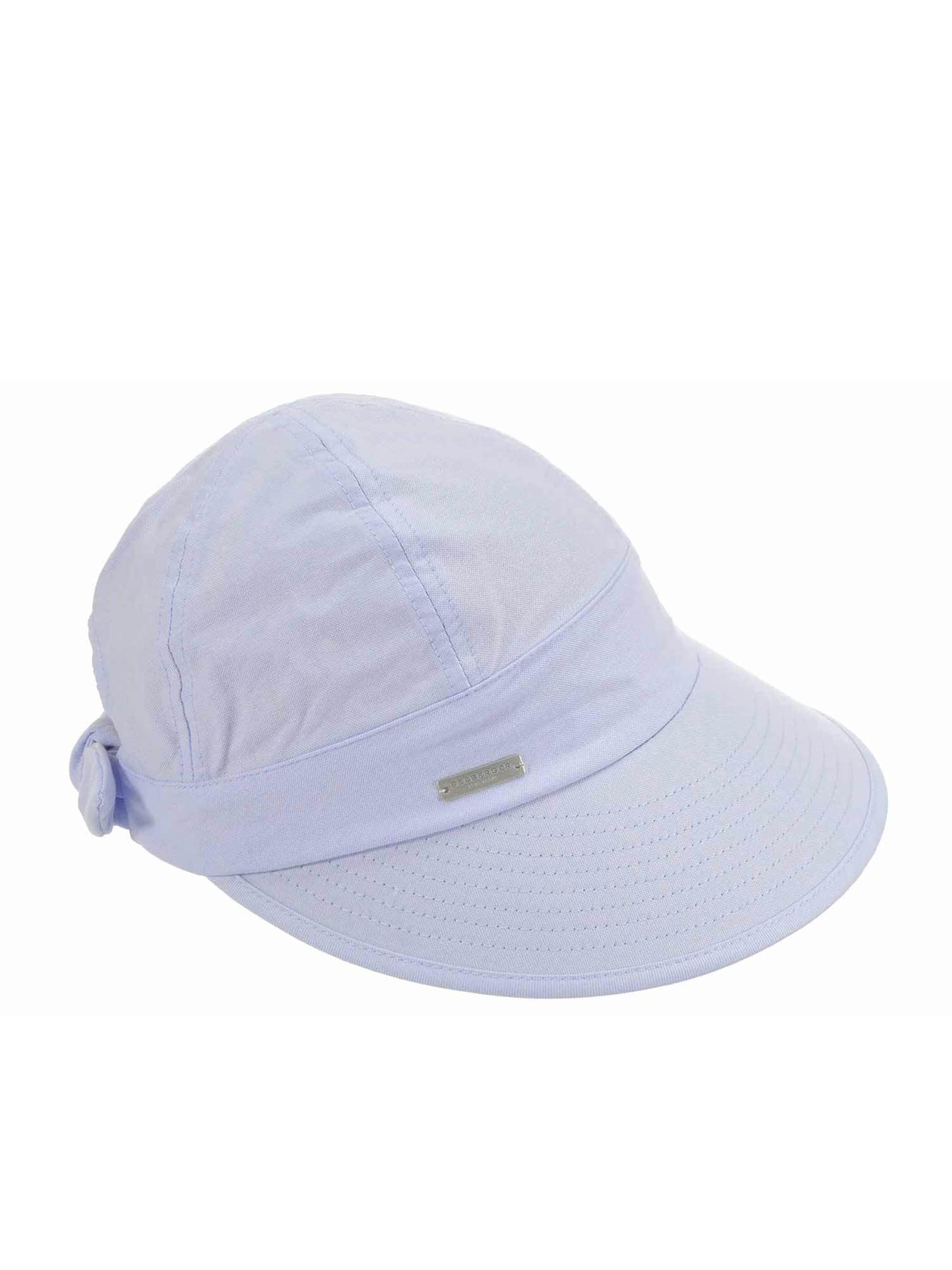 Seeberger Cap 'Cap'‌‌‌‌‌‌‌‌ in Blau: Vorderseite