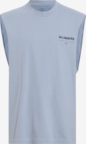 AllSaints Tričko 'ACCESS' – modrá: přední strana
