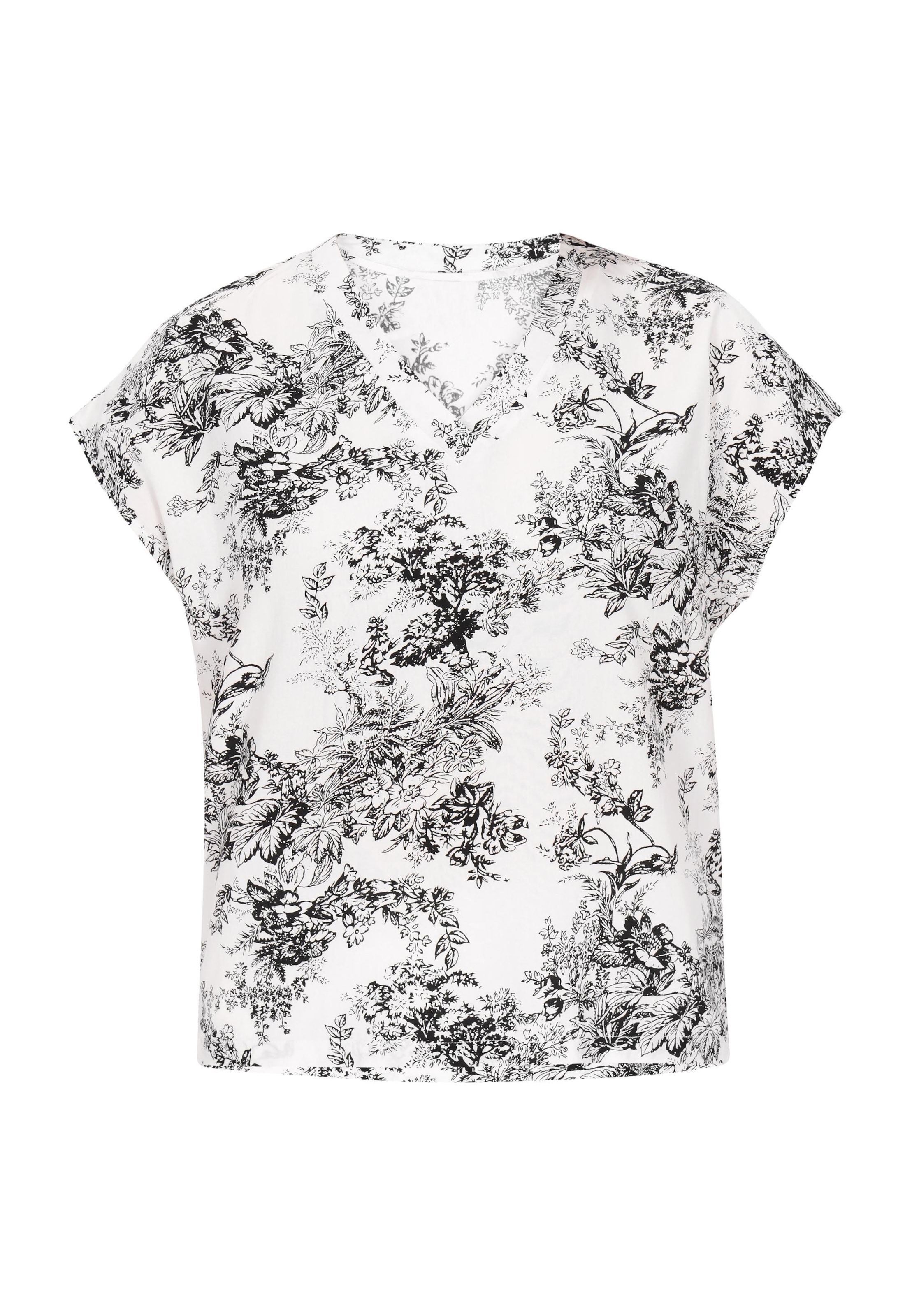 FELIPA Μπλούζα 'Fashion Look' σε λευκό: μπροστά