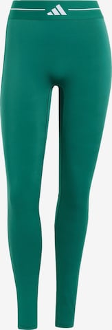 ADIDAS PERFORMANCE Sportbroek in Groen: voorkant