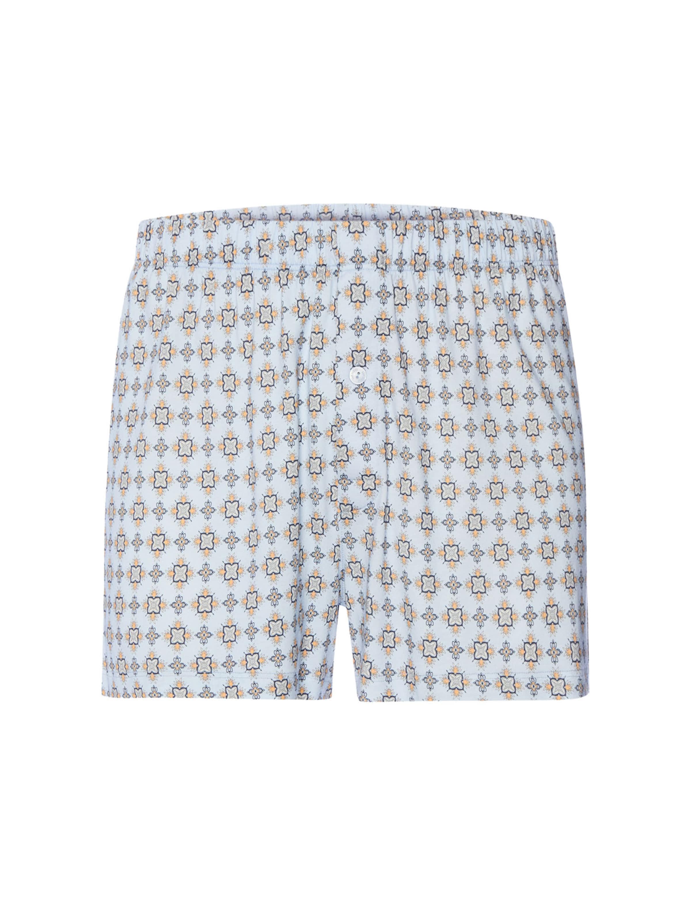 Boxers ' Fancy Jersey ' Hanro en bleu : devant