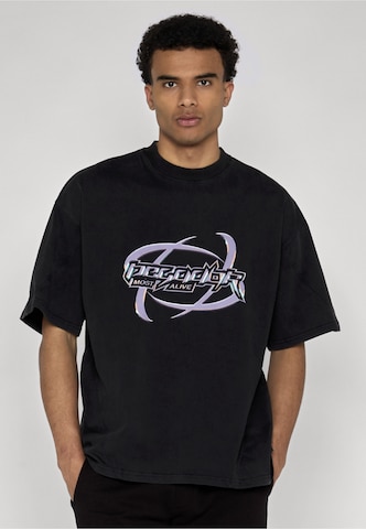 Pegador - Camiseta 'Mill' en negro: frente