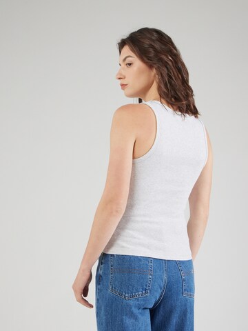 Tommy Jeans - Top 'Essential' em cinzento