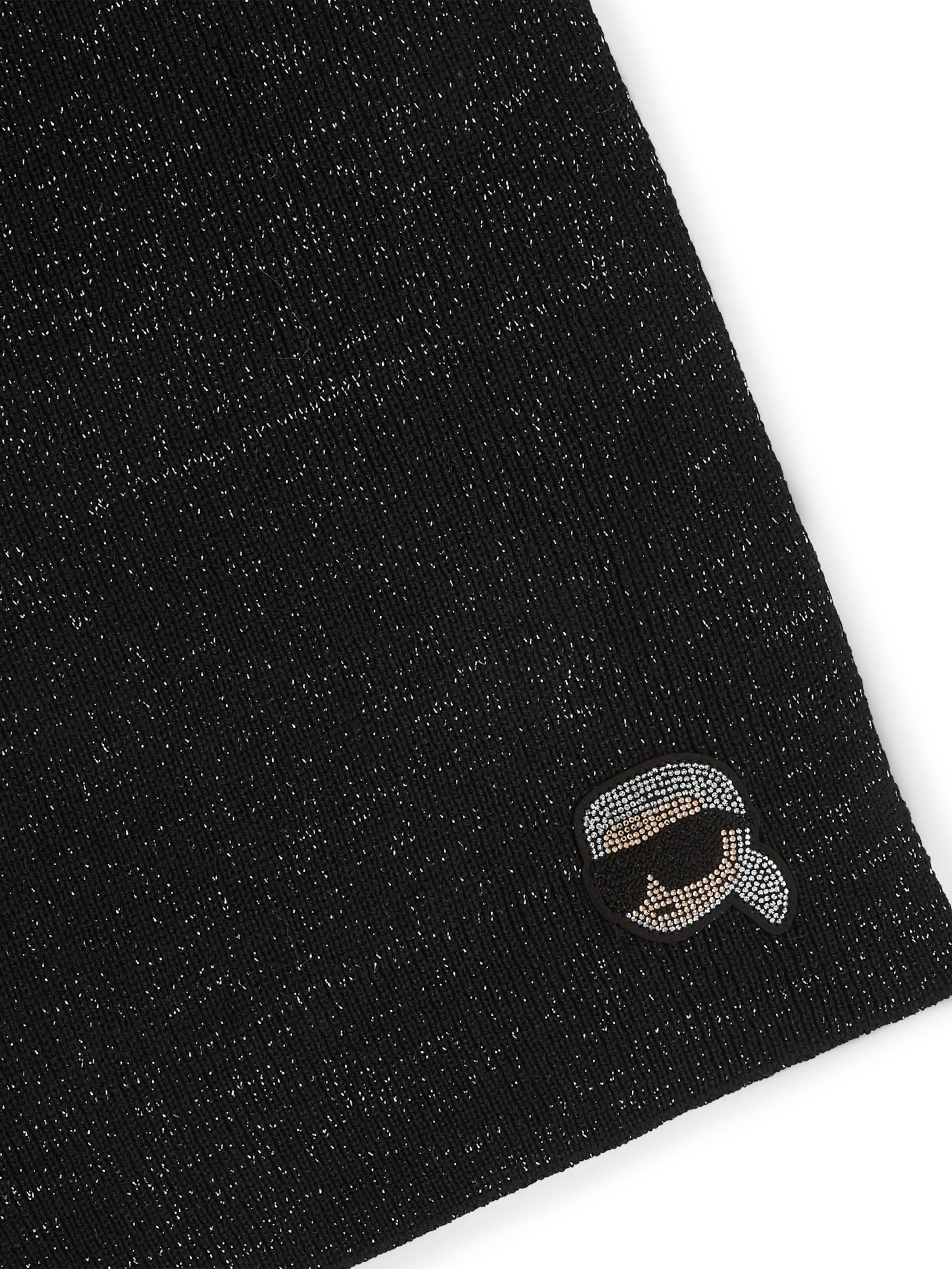 juoda Karl Lagerfeld Šalikas